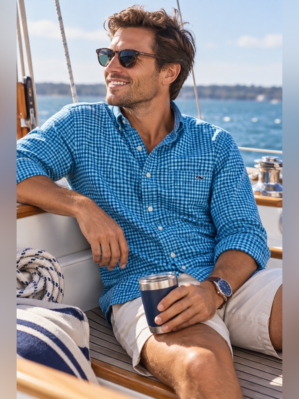 Vineyard Vines Men's slim fit Tucker shirt